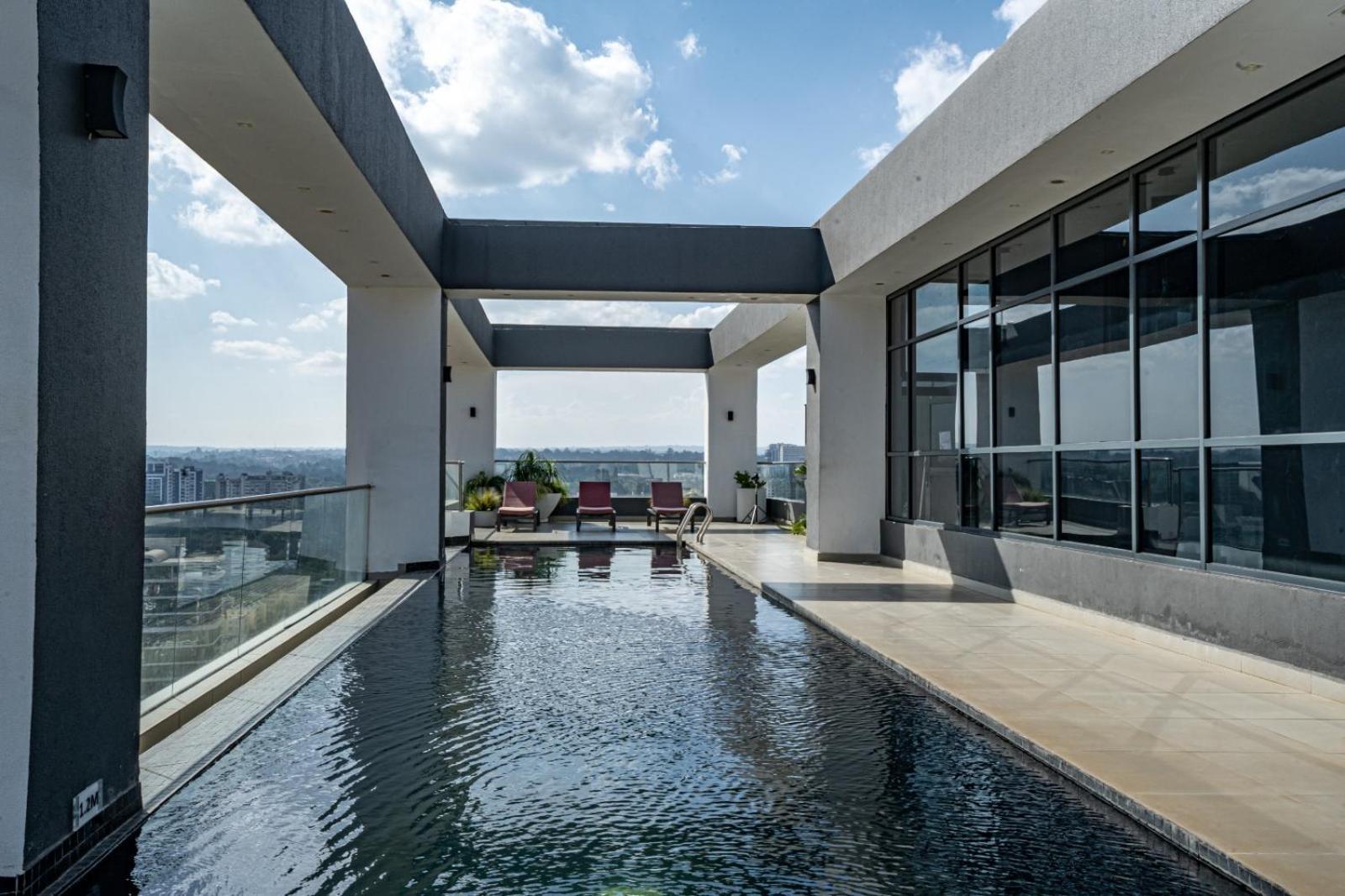 Escada Studio & 2-Bedroom, Rooftop Swimming Pool, Gym, Workspace, Wonderiss Homes Westland Living Nairobi Extérieur photo