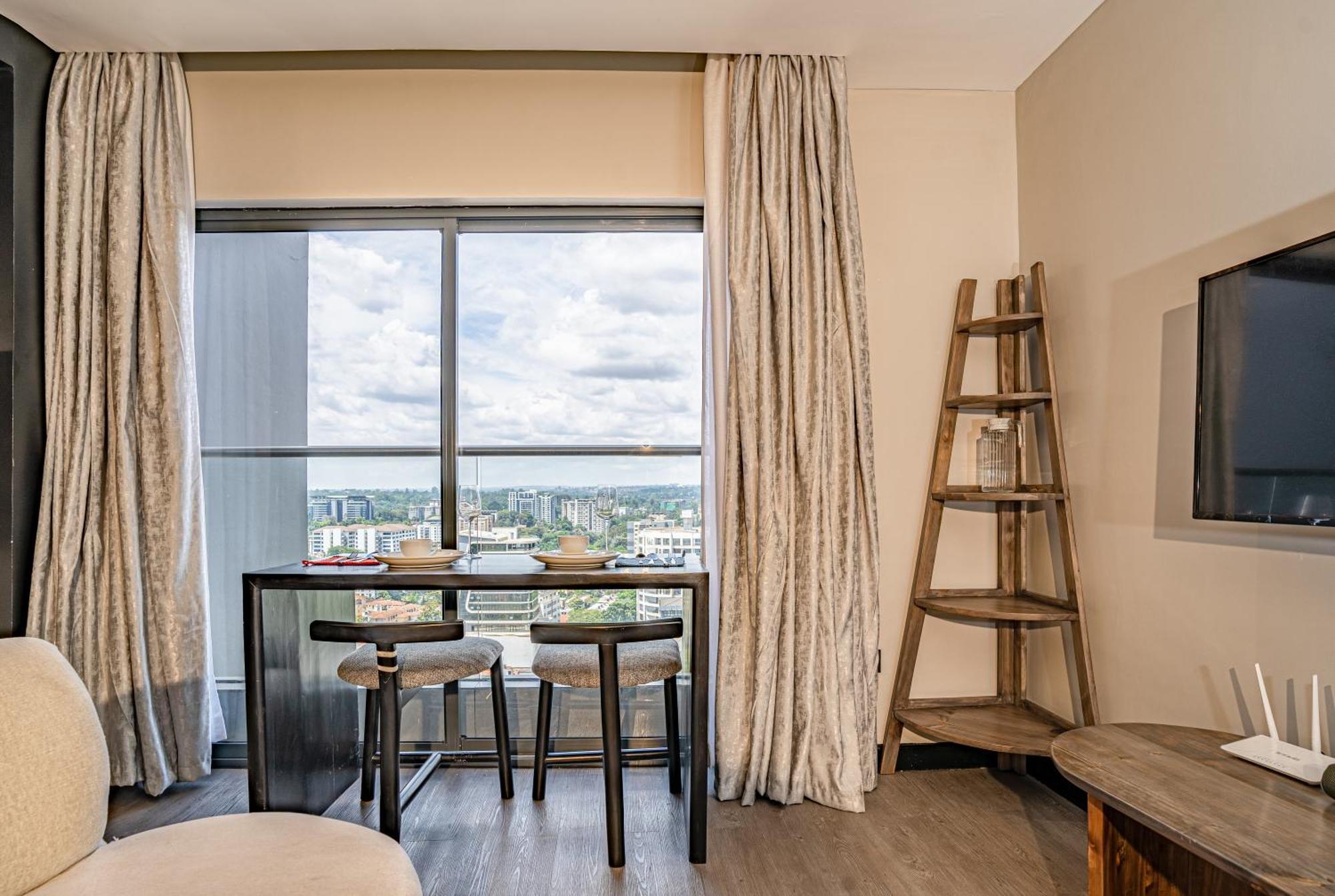 Escada Studio & 2-Bedroom, Rooftop Swimming Pool, Gym, Workspace, Wonderiss Homes Westland Living Nairobi Extérieur photo