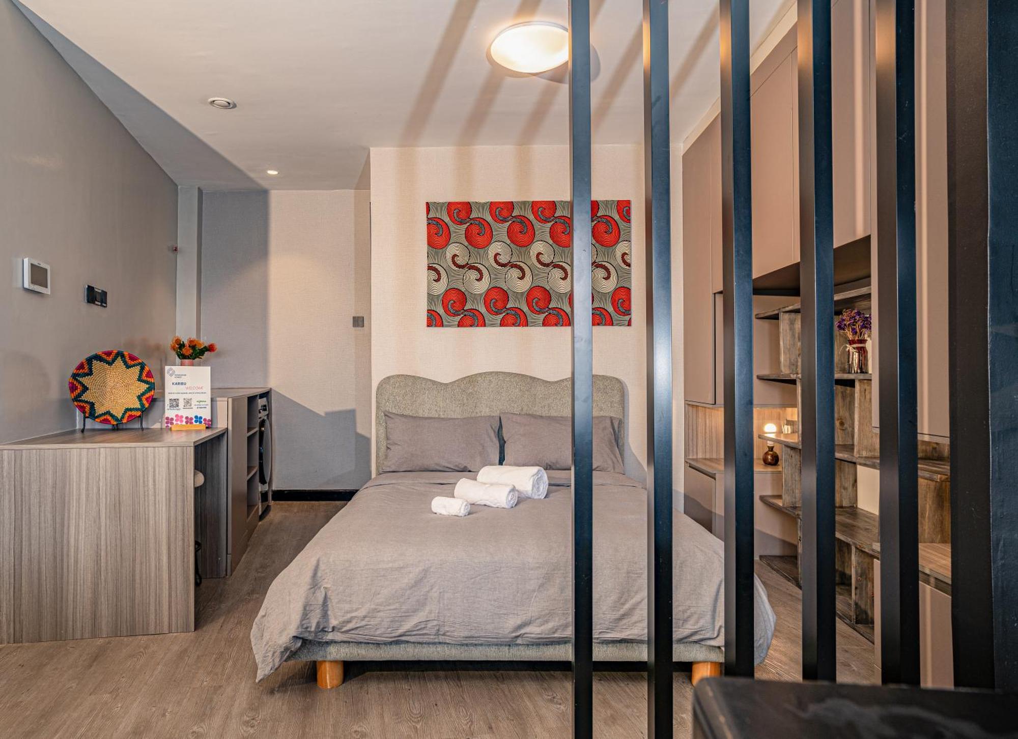Escada Studio & 2-Bedroom, Rooftop Swimming Pool, Gym, Workspace, Wonderiss Homes Westland Living Nairobi Extérieur photo