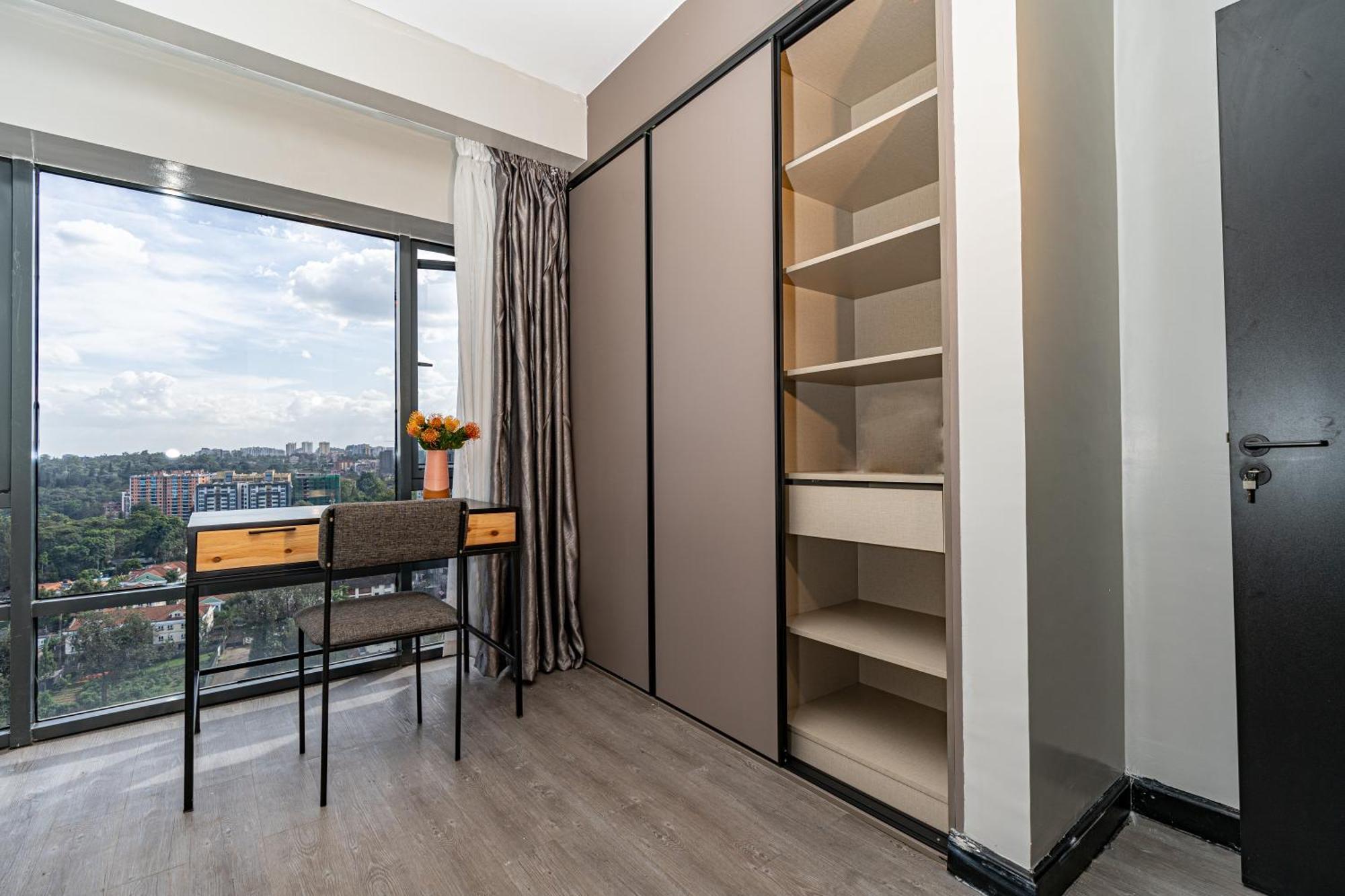 Escada Studio & 2-Bedroom, Rooftop Swimming Pool, Gym, Workspace, Wonderiss Homes Westland Living Nairobi Extérieur photo