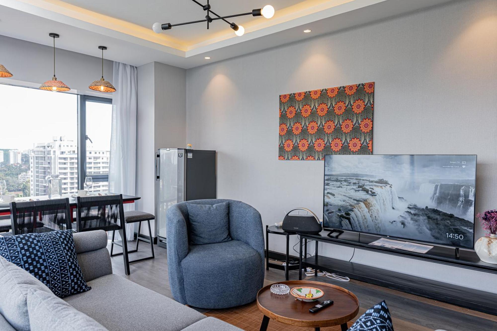 Escada Studio & 2-Bedroom, Rooftop Swimming Pool, Gym, Workspace, Wonderiss Homes Westland Living Nairobi Extérieur photo